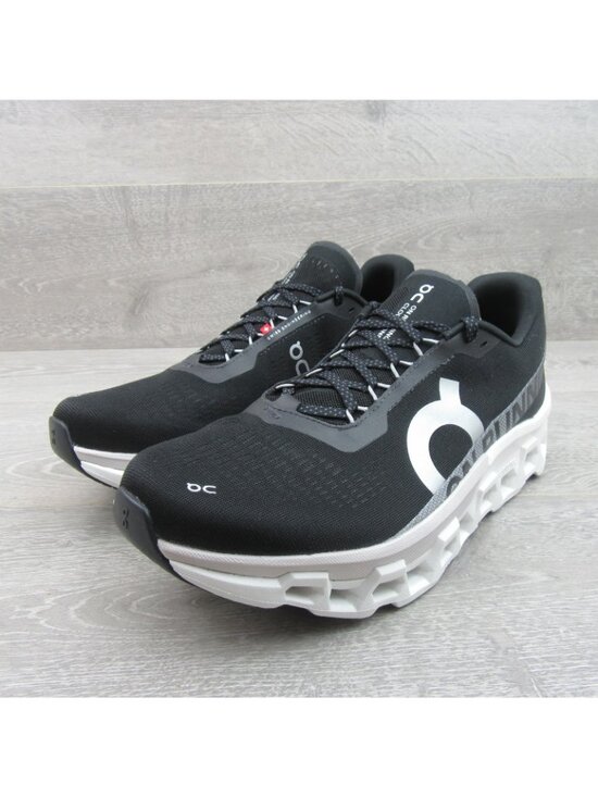 ON Cloudmonster  2 Athletic Running Shoes Men\'s Size 11.5 Black White NEW